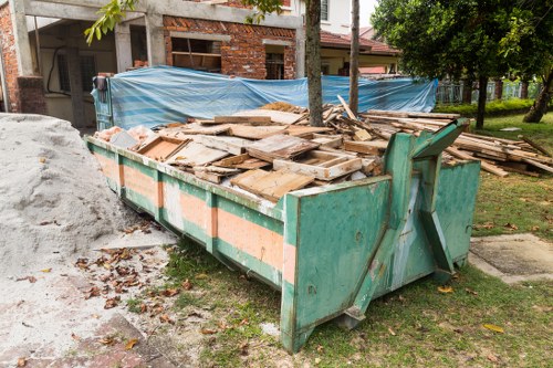 Professional team conducting office clearance in Abbey Wood