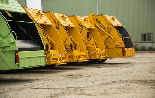 Professional waste management team in Abbey Wood